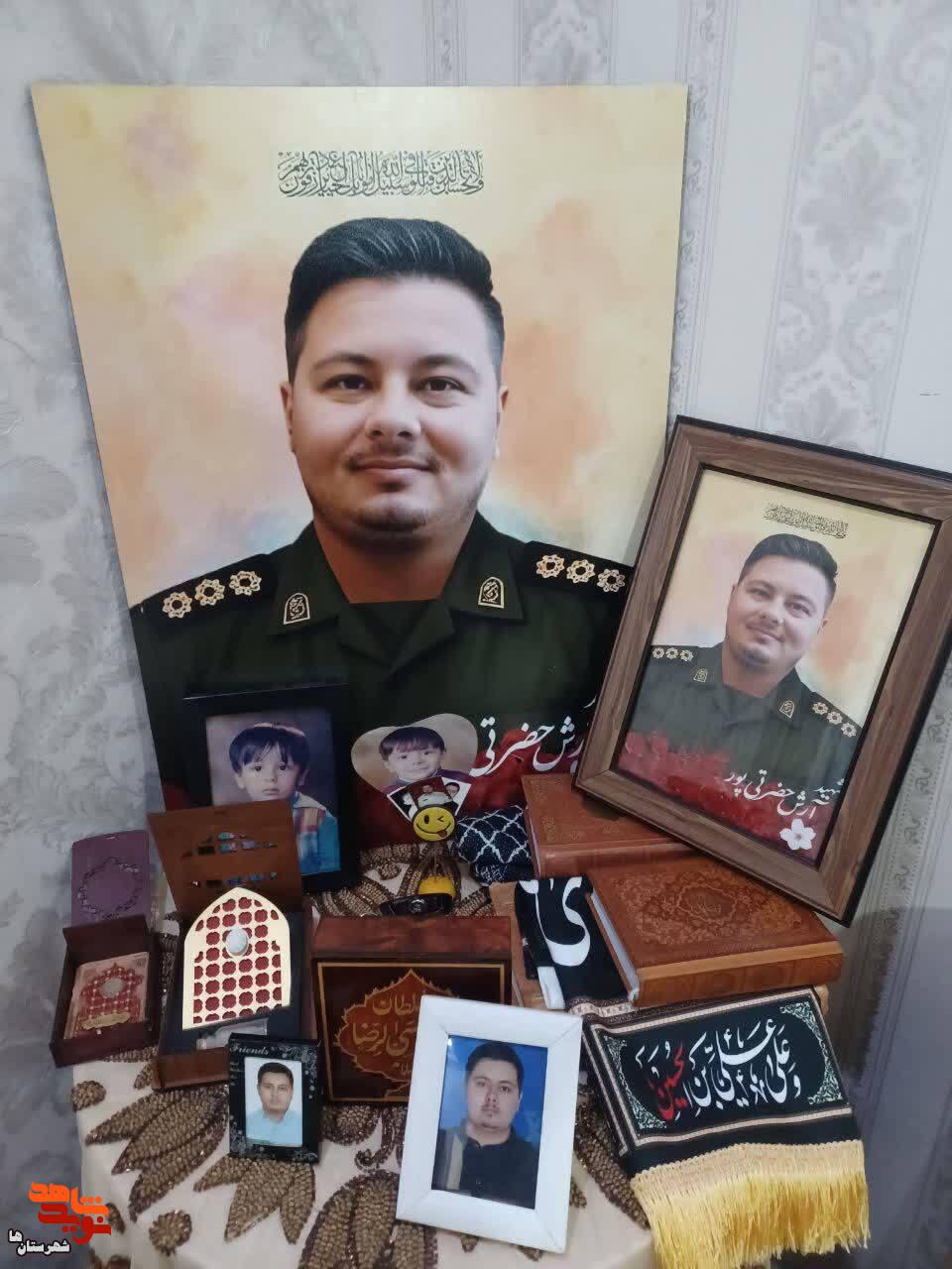 از ایمان تا ایثار، روایت زندگی و شهادت آرش حضرتی پور؛ جانباز ، مدافع حرم و شهید پاسدار جنگ ۱۲روزه