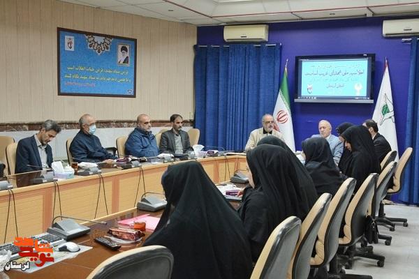 دومین نشست اعضای اتاق خبر اجلاسیه ملی شهدای غریب اسارت برگزار شد