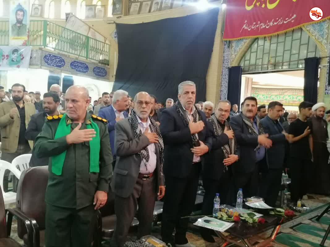 سومین یادواره شهدای نیروی انتظامی ماهشهر و رامشیر برگزار شد