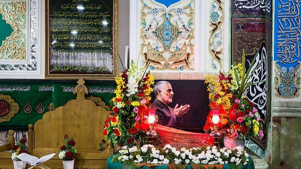 حال و هوای بیت الزهرا ۶ سال بعداز حاج قاسم حال و هوای بیت الزهرا ۶ سال بعداز حاج قاسم