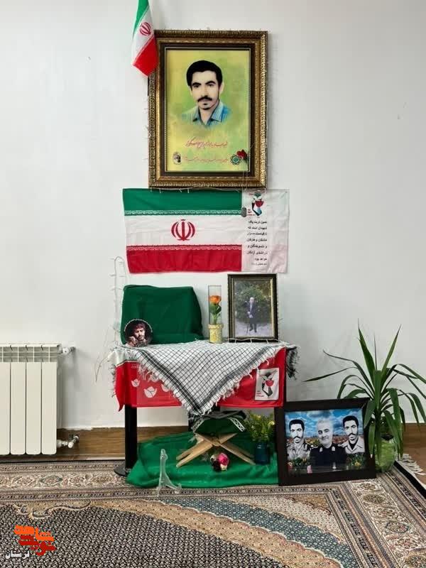 دیدار دبیرکل کنگره ملی شهدای غریب اسارت با مادر شهید غریب و جاویدالاثر «ابراهیم سگوند»