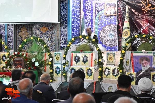 دومین یادواره شهدای نیروی انتظامی شهرستان سلسله برگزار شد