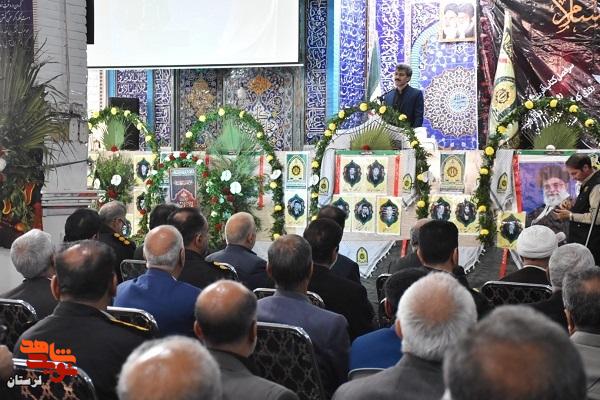 دومین یادواره شهدای نیروی انتظامی شهرستان سلسله برگزار شد