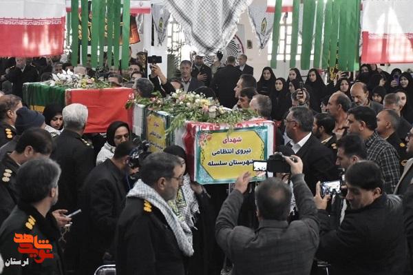 دومین یادواره شهدای نیروی انتظامی شهرستان سلسله برگزار شد