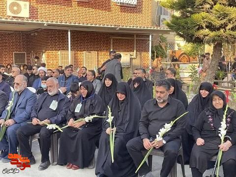 تصاویر/ مراسم تشییع و تدفین شهید گمنام در شهرستان بابل