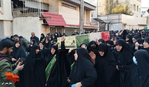 تصاویر/ مراسم تشییع و تدفین شهید گمنام در شهرستان بابل