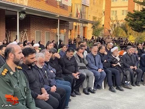 تصاویر/ مراسم تشییع و تدفین شهید گمنام در شهرستان بابل