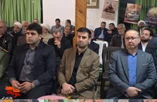 تصاویر/ مراسم یادواره ۶۳ شهید والا مقام بخش دالخانی شهرستان رامسر