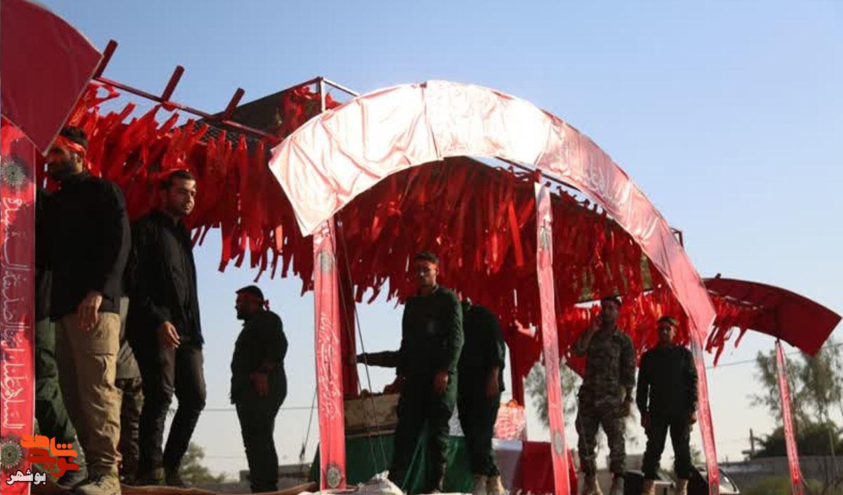 روستای محمدآباد دشتی غرق در عطر و بوی شهادت