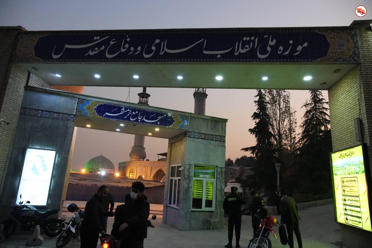 گزارش تصویری/ آیین وداع با پیکرهای مطهر ۱۰۰ شهید گمنام