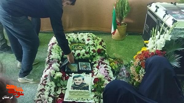 جشن تولد شهید اقتدار «علیرضا سبزی پور» برگزار شد