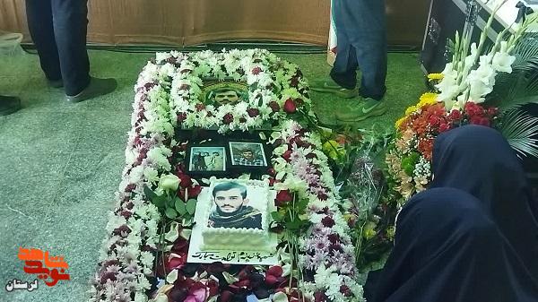 جشن تولد شهید اقتدار «علیرضا سبزی پور» برگزار شد