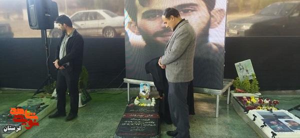 جشن تولد شهید اقتدار «علیرضا سبزی پور» برگزار شد