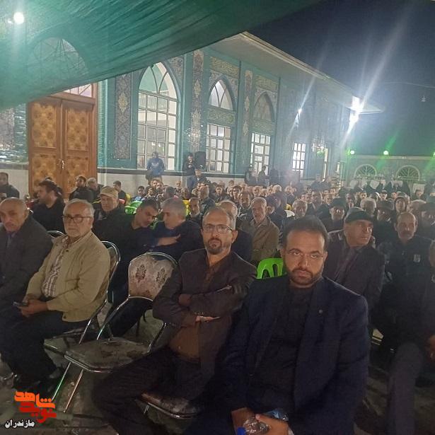 تصاویر/ یادواره شهدای روستای آهنگرکلابیشه‌سر شهرستان قائم شهر