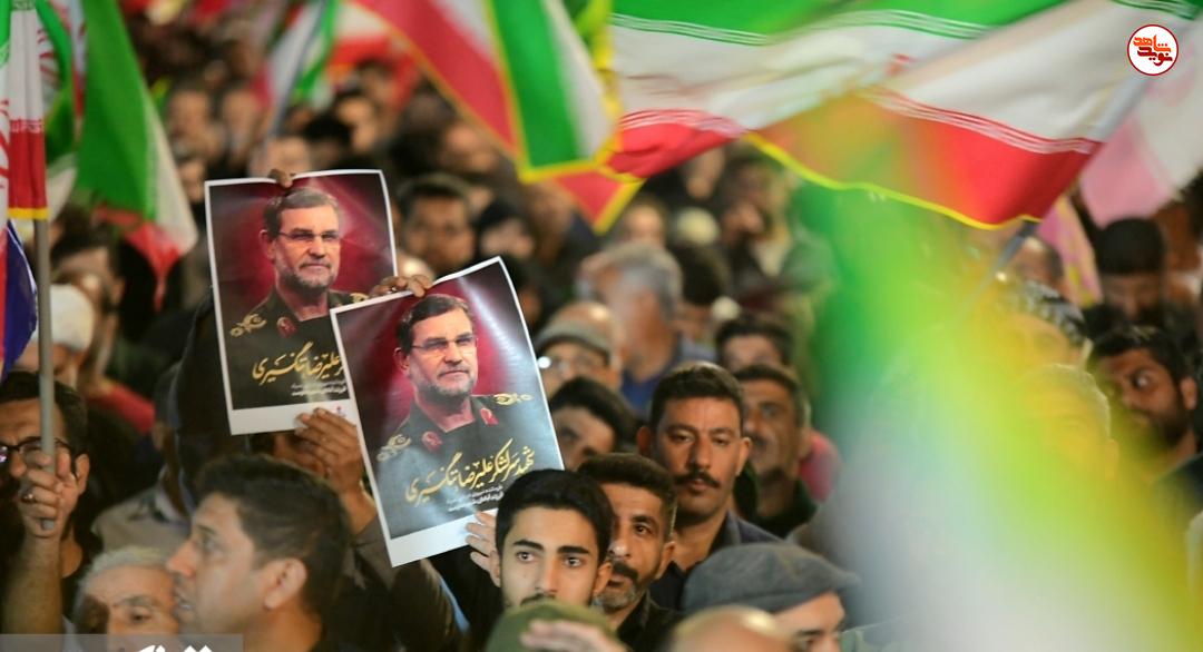گزارش تصویری/ وداع تاریخی آبادان با علمدار تنگه هرمز