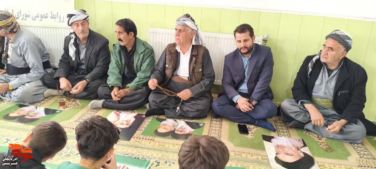 برگزاری مراسم بزرگداشت چهلمین روز درگذشت رهبر شهید در شهرستان میرآباد - سردشت