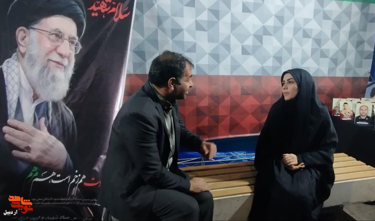جان من و فرزندانم فدای آقا و ایران