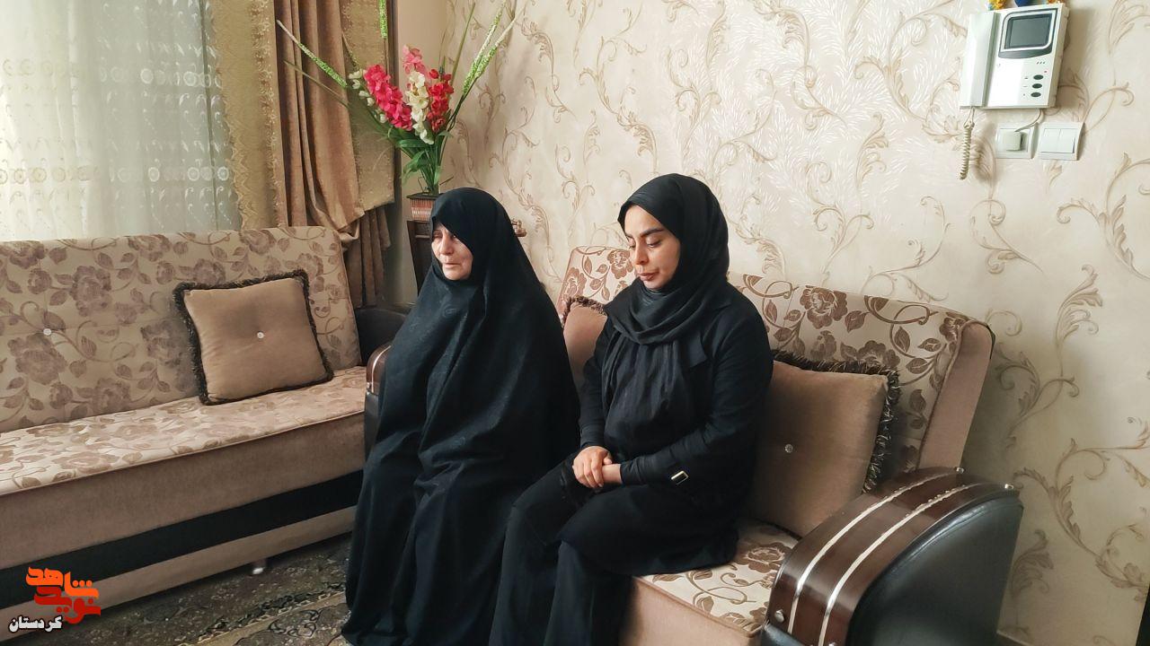 ابلاغ پیام رهبری به خانواده شهیدان خداویسی و مفاخری در قروه ابلاغ پیام رهبری به خانواده شهیدان خداویسی و مفاخری در قروه