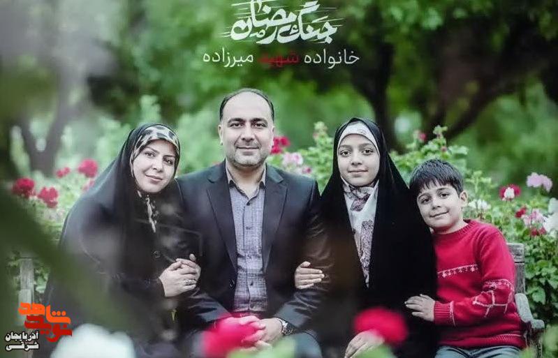 دیدار مدیرکل بنیاد شهید آذربایجان شرقی با خانواده‌های شهدای جنگ تحمیلی سوم