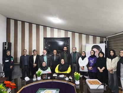 عکس/ نشست مدیرکل بنیاد شهید مازندران با بانوان تیم ملی وزنه برداری جانبازان و توان یابان عکس/ نشست مدیرکل بنیاد شهید مازندران با بانوان تیم ملی وزنه برداری جانبازان و توان یابان