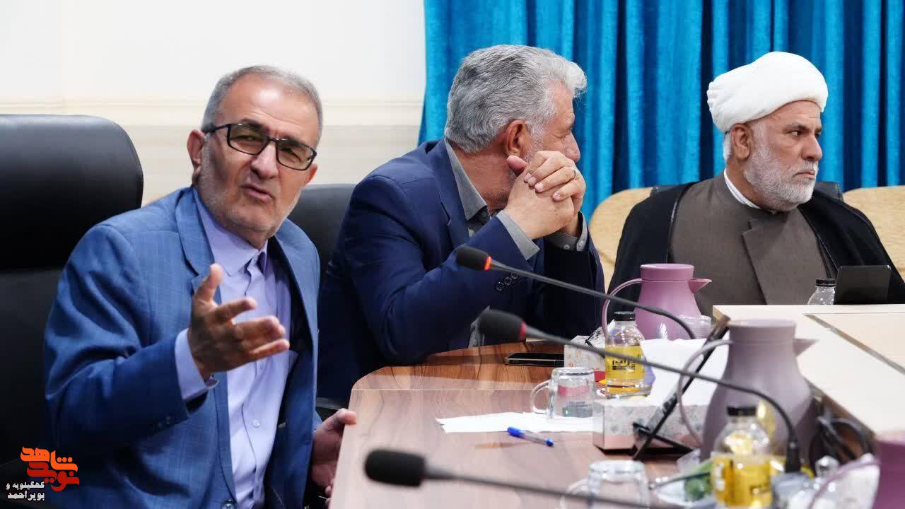 دیدارنماینده ولی‌فقیه در بنیاد شهید و امور ایثارگران کشور، با نماینده ولی‌فقیه در استان و استاندار کهگیلویه و بویراحمد