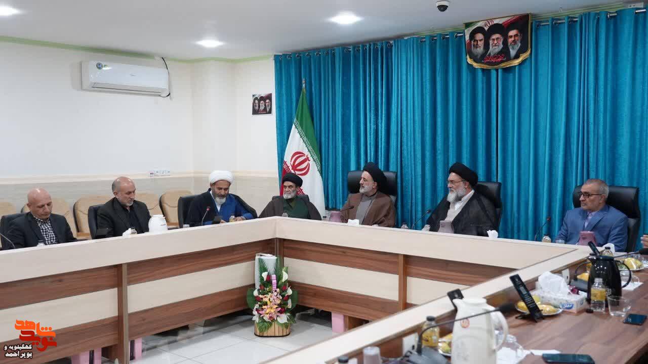دیدارنماینده ولی‌فقیه در بنیاد شهید و امور ایثارگران کشور، با نماینده ولی‌فقیه در استان و استاندار کهگیلویه و بویراحمد