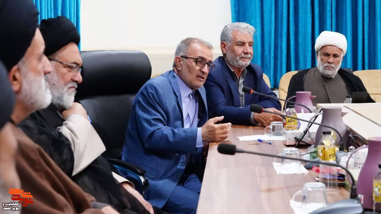 دیدارنماینده ولی‌فقیه در بنیاد شهید و امور ایثارگران کشور، با نماینده ولی‌فقیه در استان و استاندار کهگیلویه و بویراحمد