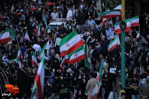 حماسه سازی خرم آبادی ها در رزمایش جان فدایان ایران