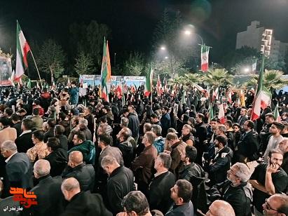 گزارش تصویری / تجدید بیعت مردم با رهبر انقلاب در شهرستان محمود آباد