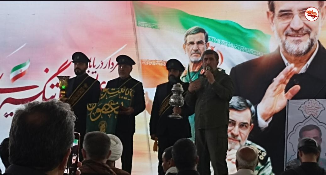 آیین چهلمین روز علمدار خلیج فارس شهید «علیرضا تنگسیری» برگزار شد