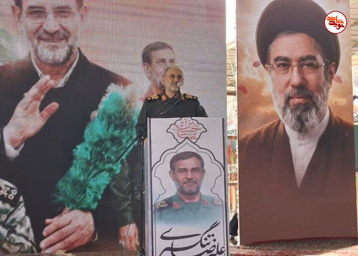 آیین چهلمین روز علمدار خلیج فارس شهید «علیرضا تنگسیری» برگزار شد