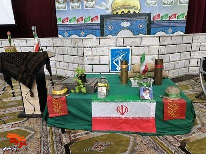 تصاویر/ مراسم شهدای مدافع حرم خانطومان و تکریم از خانواده‌های معززشان در مازندران