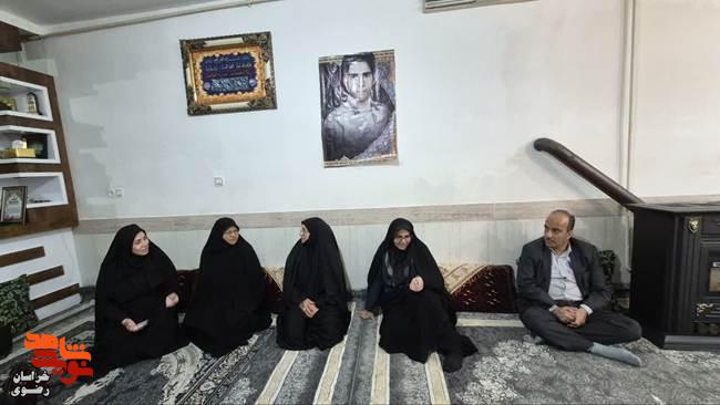 دیدار با والدین شهدا در شهرستان مرزی سرخس دیدار با والدین شهدا در شهرستان مرزی سرخس