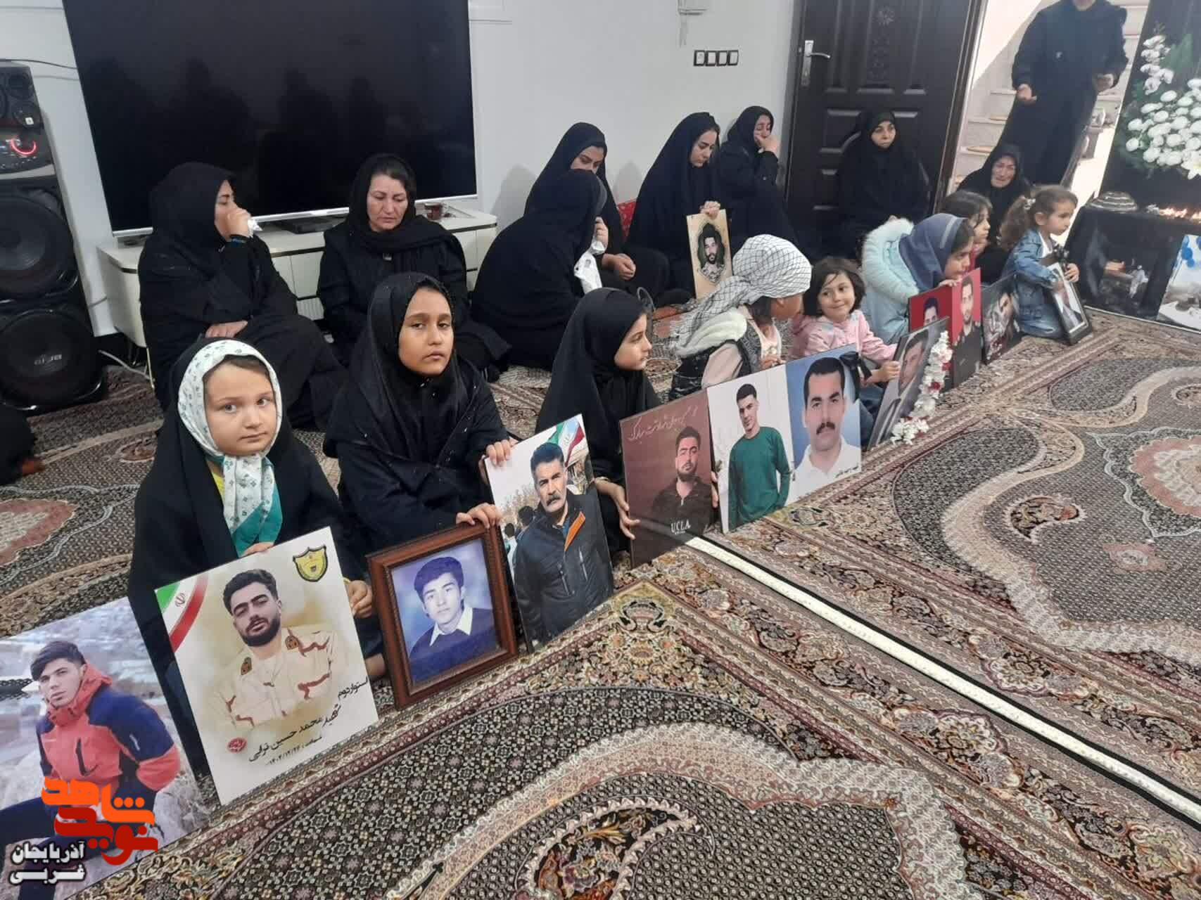 برگزاری یادواره خانگی در منزل شهید علی اکبر اروج زاد ملکی در نقده