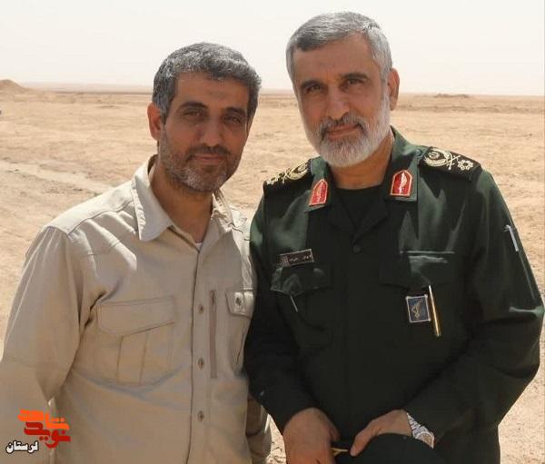 شهیدی که در مراسم تشییع خود دیده شد شهیدی که در مراسم تشییع خود دیده شد