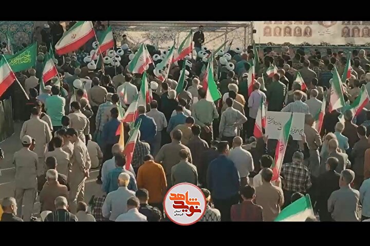 رزمایش جان‌فدایان کرمانی برای ایران امام رضایی (علیه السلام)