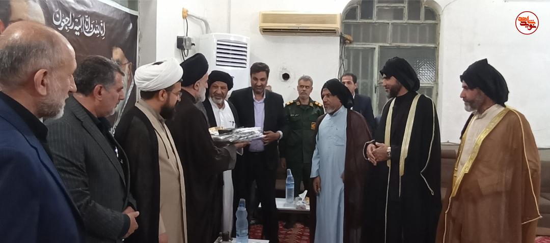 گزارش تصویری/ دیدار نماینده ولی فقیه در بنیاد شهید با ۴ خانواده شهید جنگ رمضان در شوش و کرخه