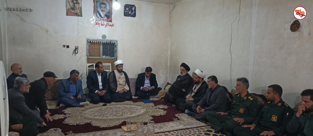 گزارش تصویری/ دیدار نماینده ولی فقیه در بنیاد شهید با ۴ خانواده شهید جنگ رمضان در شوش و کرخه