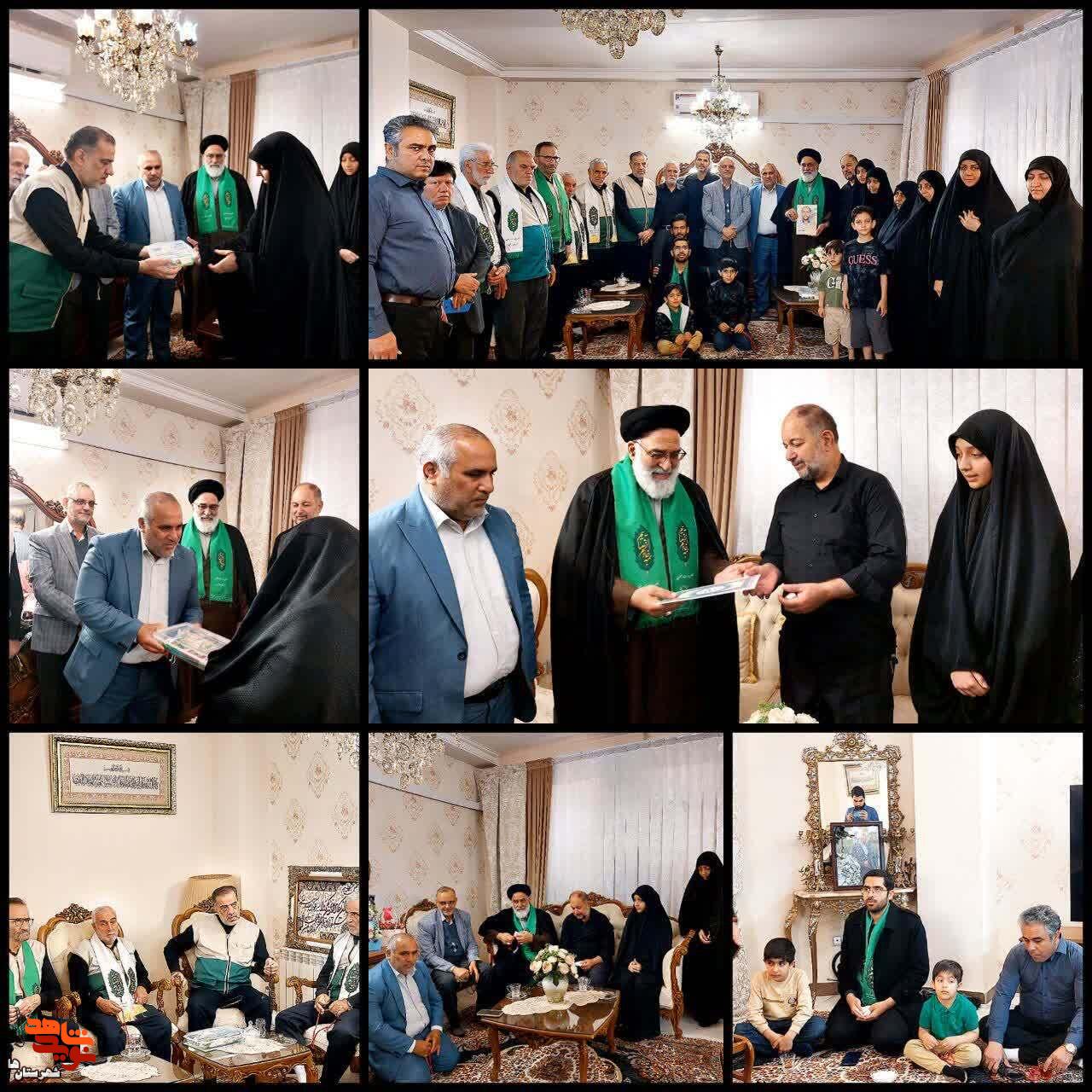 خادمیاران رضوی با خانواده شهید جنگ رمضان ابراهیمکاشی دیدار کردند خادمیاران رضوی با خانواده شهید جنگ رمضان ابراهیمکاشی دیدار کردند