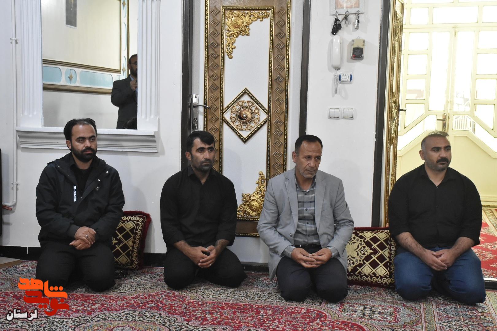 دیدار با خانواده شهید والامقام«محمود رشنو»، از شهدای جنگ رمضان رومشکان
