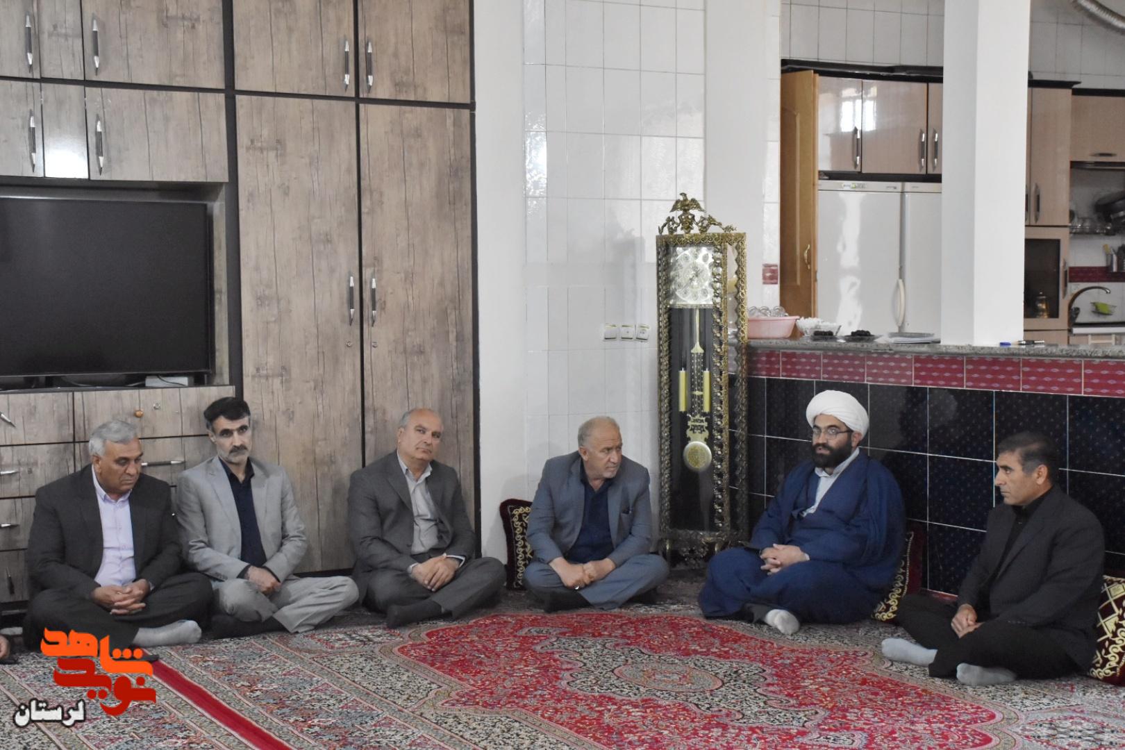 دیدار با خانواده شهید والامقام«محمود رشنو»، از شهدای جنگ رمضان رومشکان