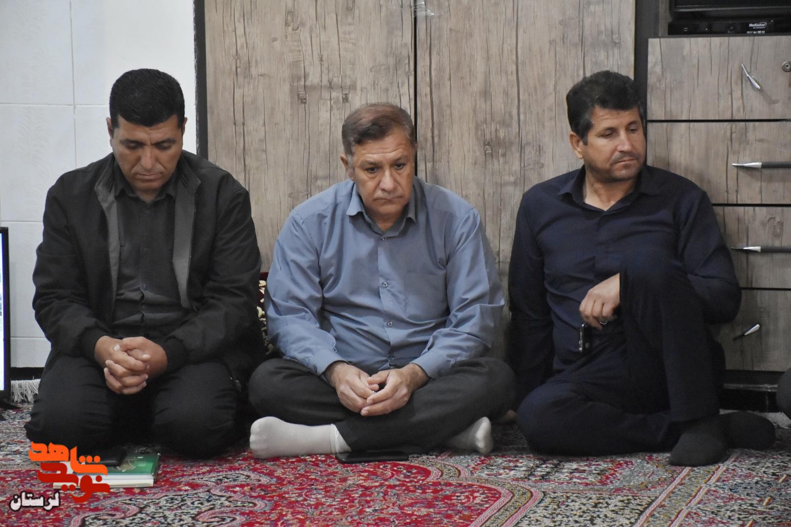 دیدار با خانواده شهید والامقام«محمود رشنو»، از شهدای جنگ رمضان رومشکان