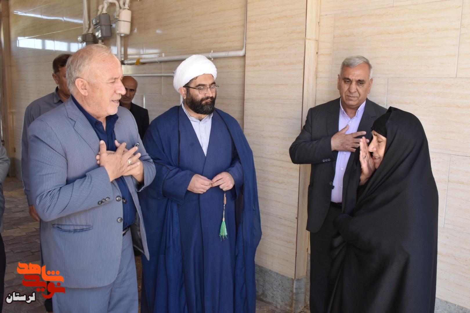 دیدار با خانواده شهید والامقام«محمود رشنو»، از شهدای جنگ رمضان رومشکان