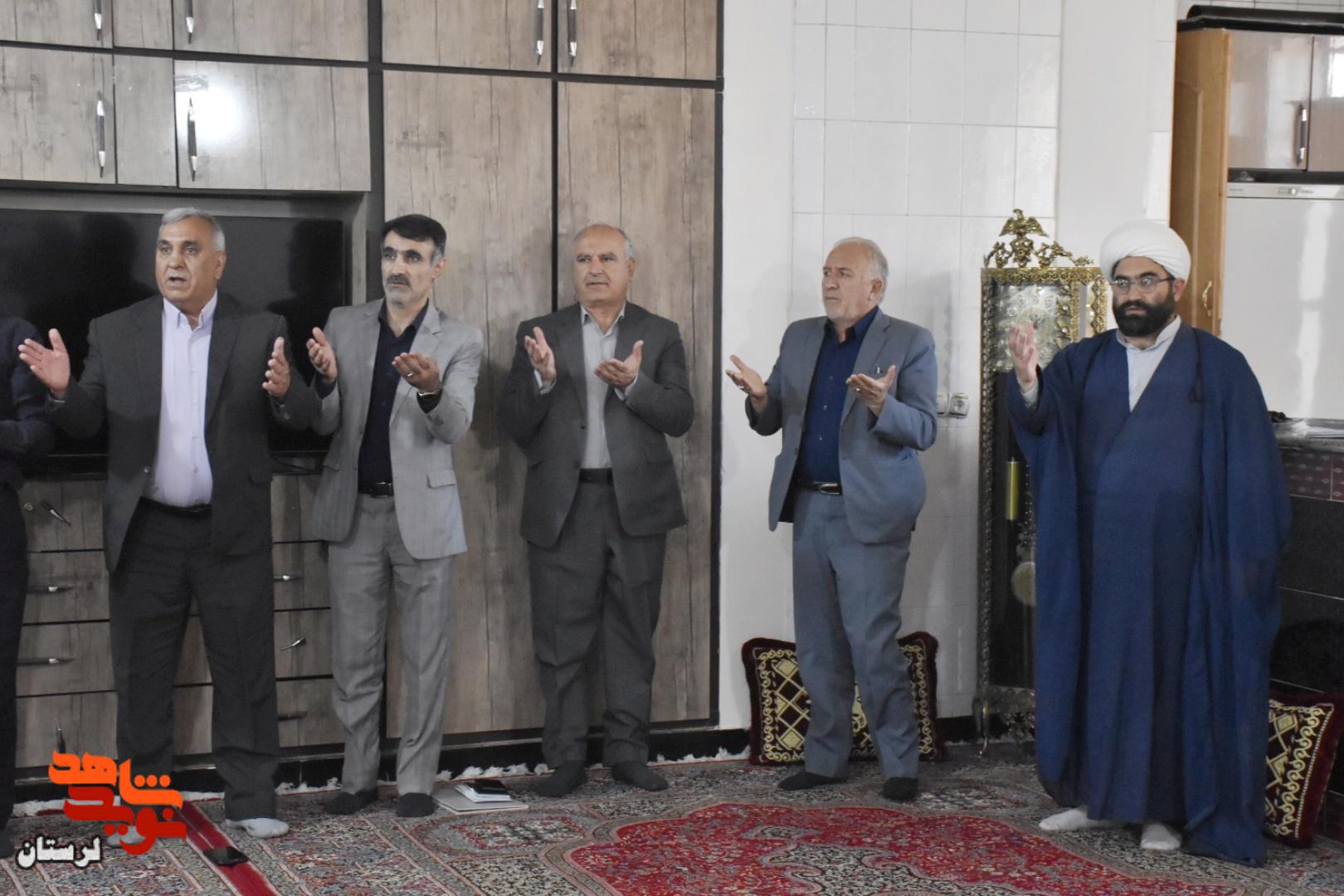 دیدار با خانواده شهید والامقام«محمود رشنو»، از شهدای جنگ رمضان رومشکان