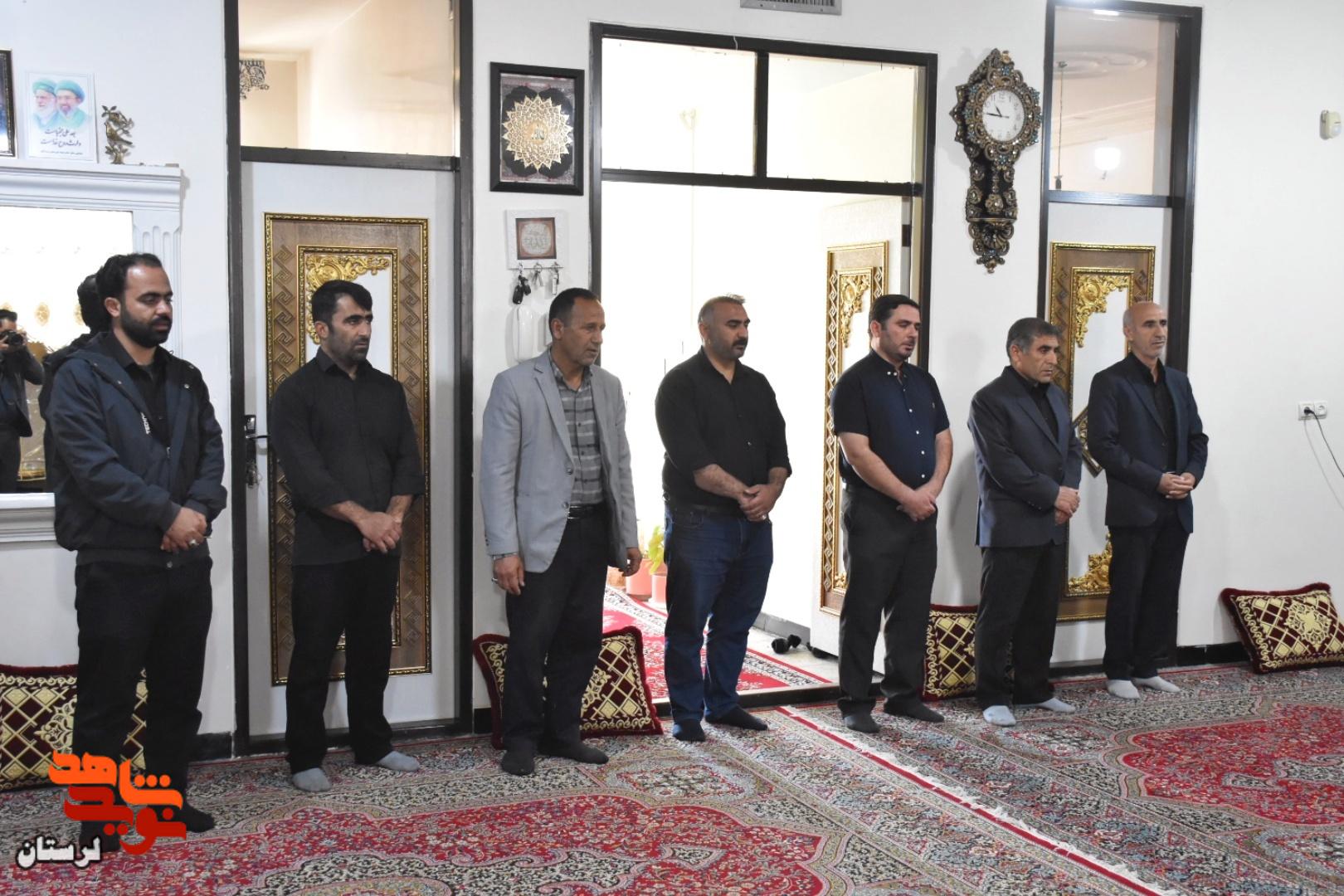 دیدار با خانواده شهید والامقام«محمود رشنو»، از شهدای جنگ رمضان رومشکان