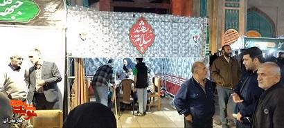 گزارش تصویری/ بازدید معاون فرهنگی و آموزشی بنیاد استان مازندران از موکب «سلام شهید» شهر ساری گزارش تصویری/ بازدید معاون فرهنگی و آموزشی بنیاد استان مازندران از موکب «سلام شهید» شهر ساری