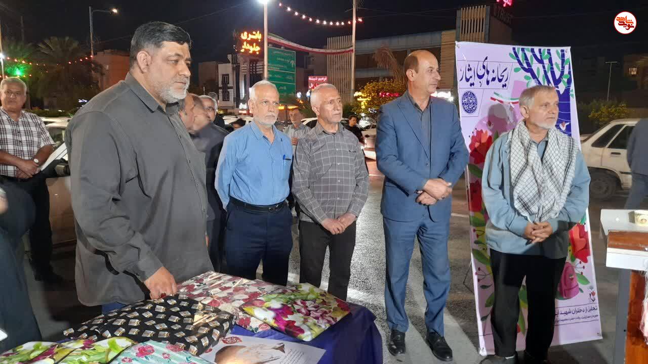 گزارش تصویری/ تجلیل از دختران شهدا به مناسبت روز دختر در غرفه‌های فرهنگی پردیس «سلام شهید» در اهواز