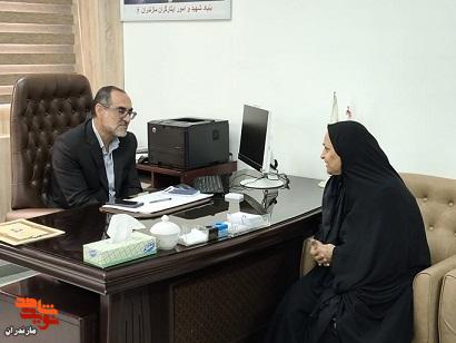 تصاویر/ دیدار چهره به چهره مدیرکل بنیاد شهید و امور ایثارگران مازندران با خانواده‌های معزز شهدا و ایثارگران استان