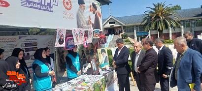 بازدید مدیرکل بنیاد مازندران از نمایشگاه سلام محله در بابلسر بازدید مدیرکل بنیاد مازندران از نمایشگاه سلام محله در بابلسر