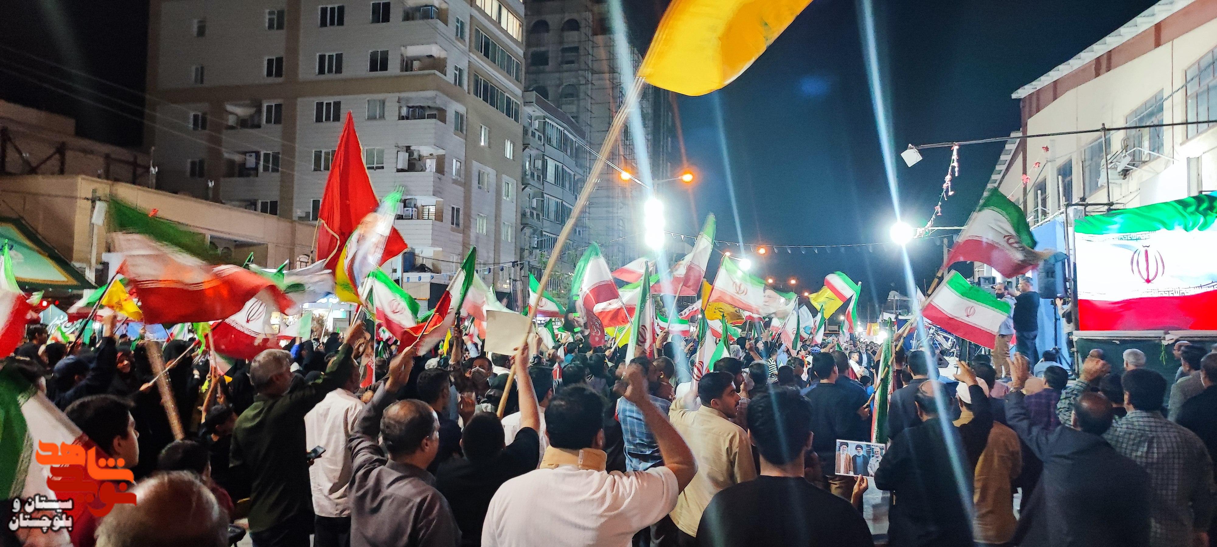 برپایی موکب پردیس سلام شهید در زاهدان